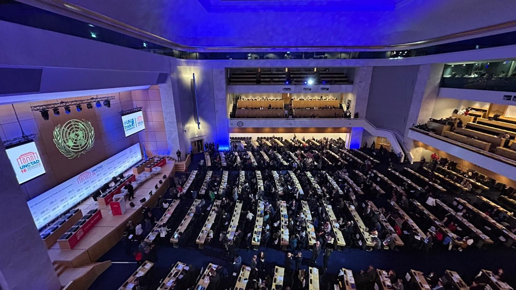 En octobre 2025, Genève a accueilli la 16e session de la Conférence des Nations Unies sur le commerce et le développement (CNUCED).